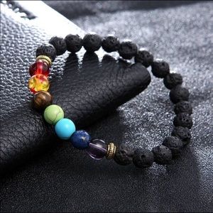 💛NWT Seven Stone Diffusible Chakra Bracelet